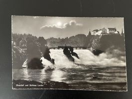 AK SH Rheinfall und Schloss Laufen