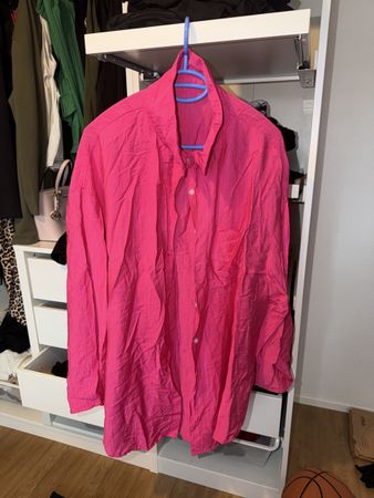 Pinkes Damenhemd, 2XL