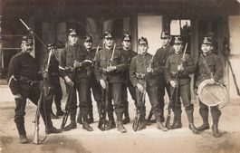 Schweizer Soldaten Militärgruppe militare