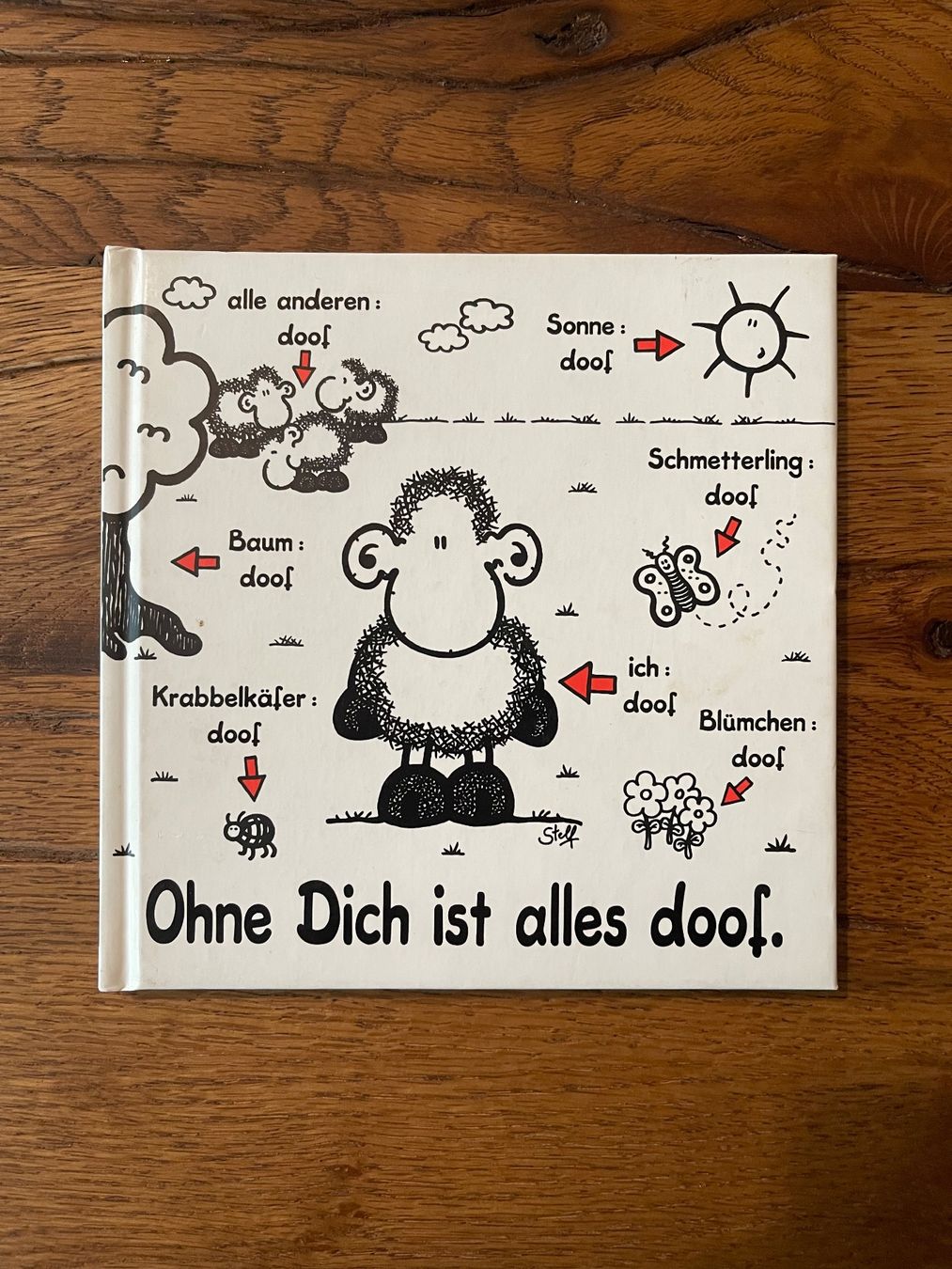 Bücher: Steff Büechli "Ohne dich ist alles doof!" – Gebraucht aus Zuerich von Dorsi
