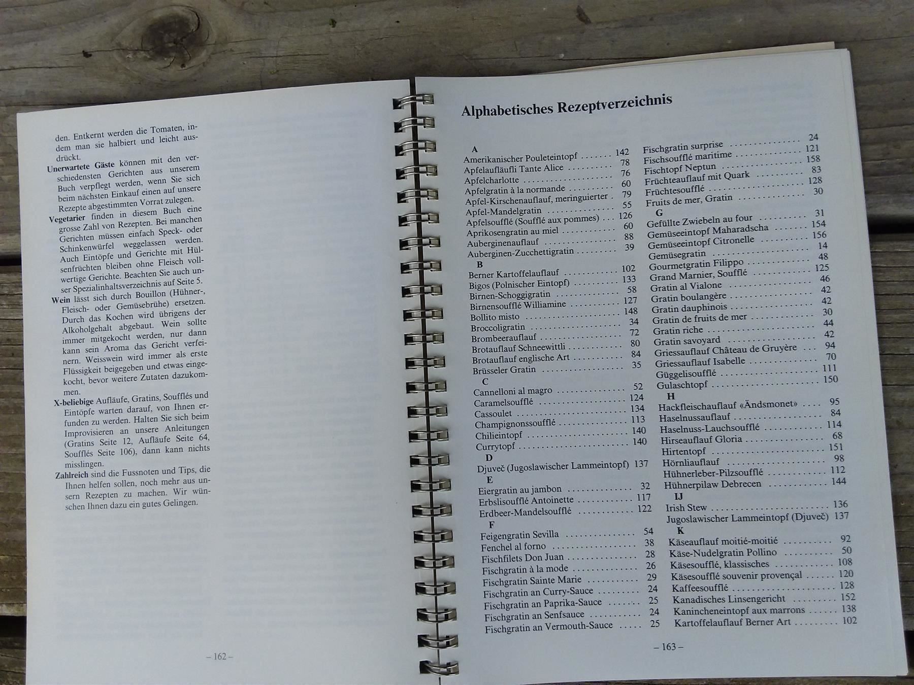 Libri: Betty Bossi Gratins Eintöpfe, Souffles – Usato da Wildensbuch venduto da Mangosteen7 2