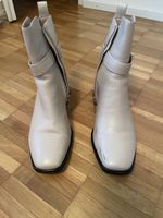 Laura Biagiotti leather Boots Beige Size 38