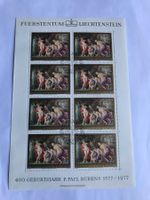 briefmarken FL, 400 jahre P.Rubens, 8-er block 1977