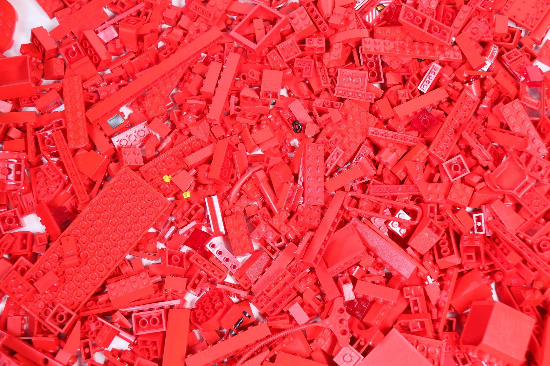 Lego Baukästen: 1.5 kg. rote Legoteile – Gebraucht aus Hettlingen von Scholi99 1
