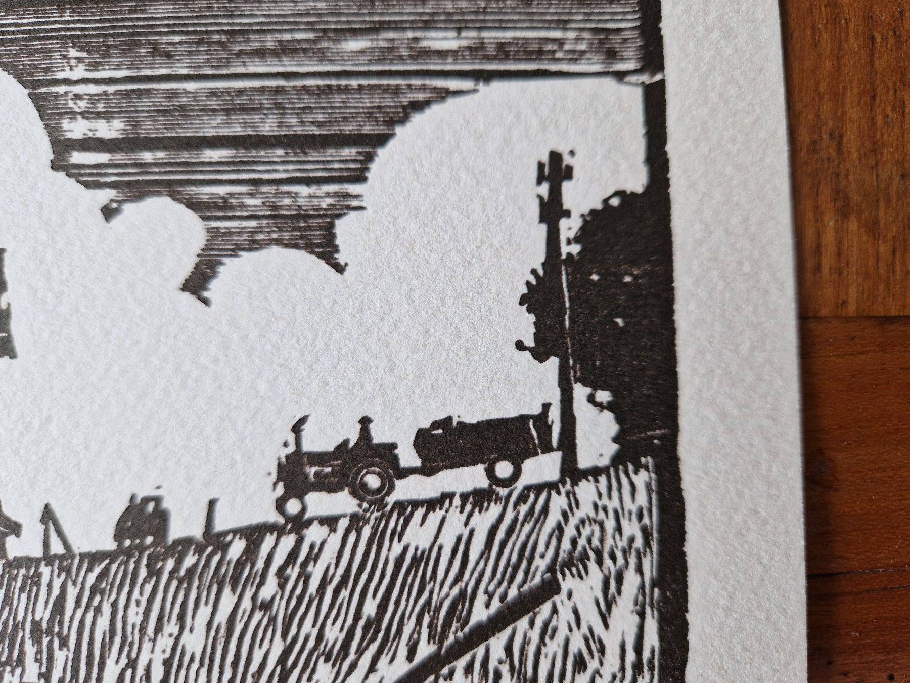 Xilografie: Original Holzschnitt von Werner Hofmann – Usato da Burgdorf venduto da gre_2ftz 4