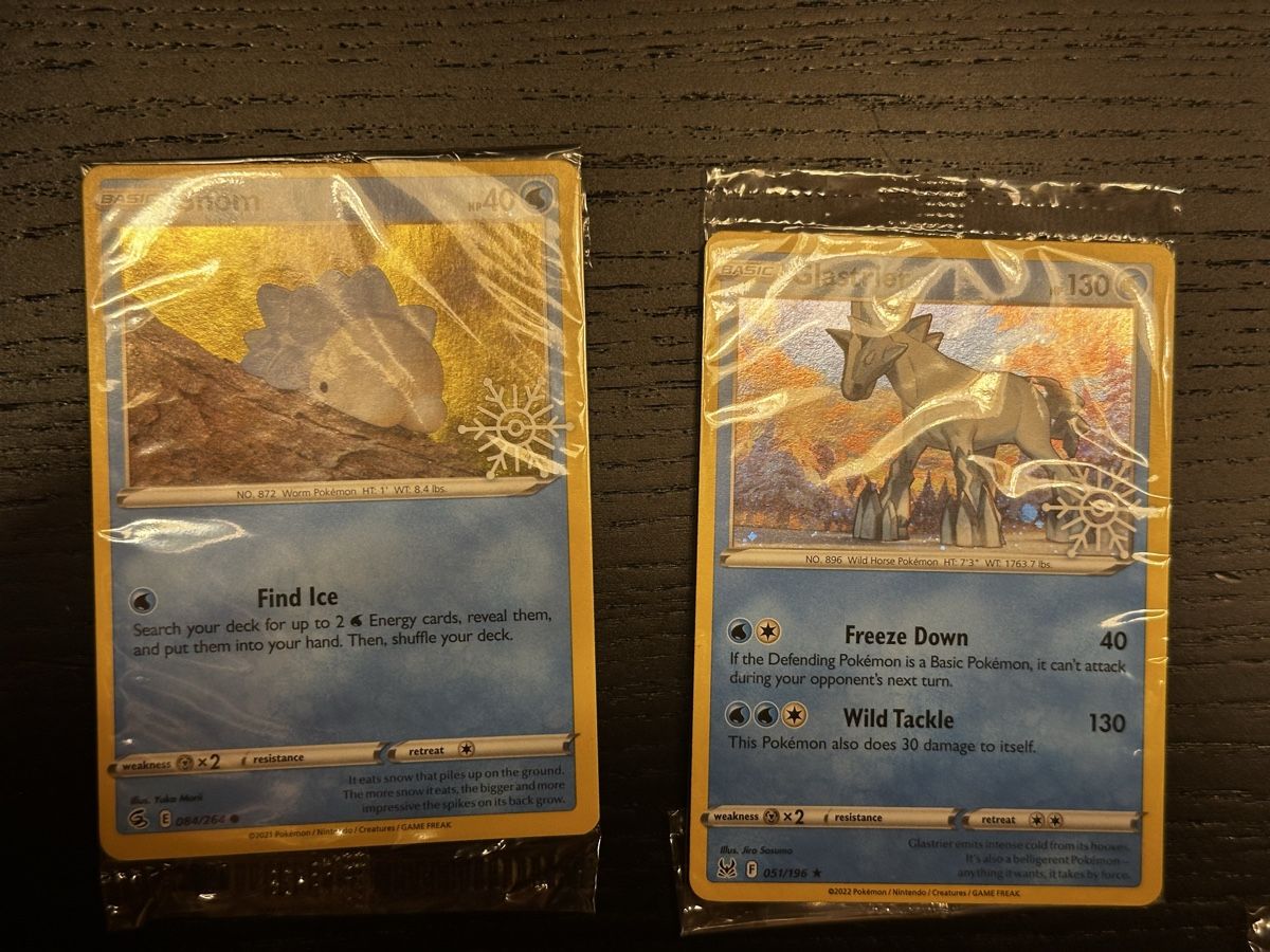 Pokémon Cartes à collectionner: Pokemon Snowflake Stamp Promos Set 9stk – D'occasion à Ebikon par Mi25 4