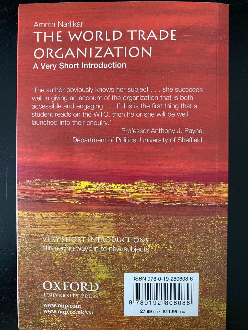 Libri: The World Trade Organization / Narlikar – Usato da Hombrechtikon venduto da Uptowns 1