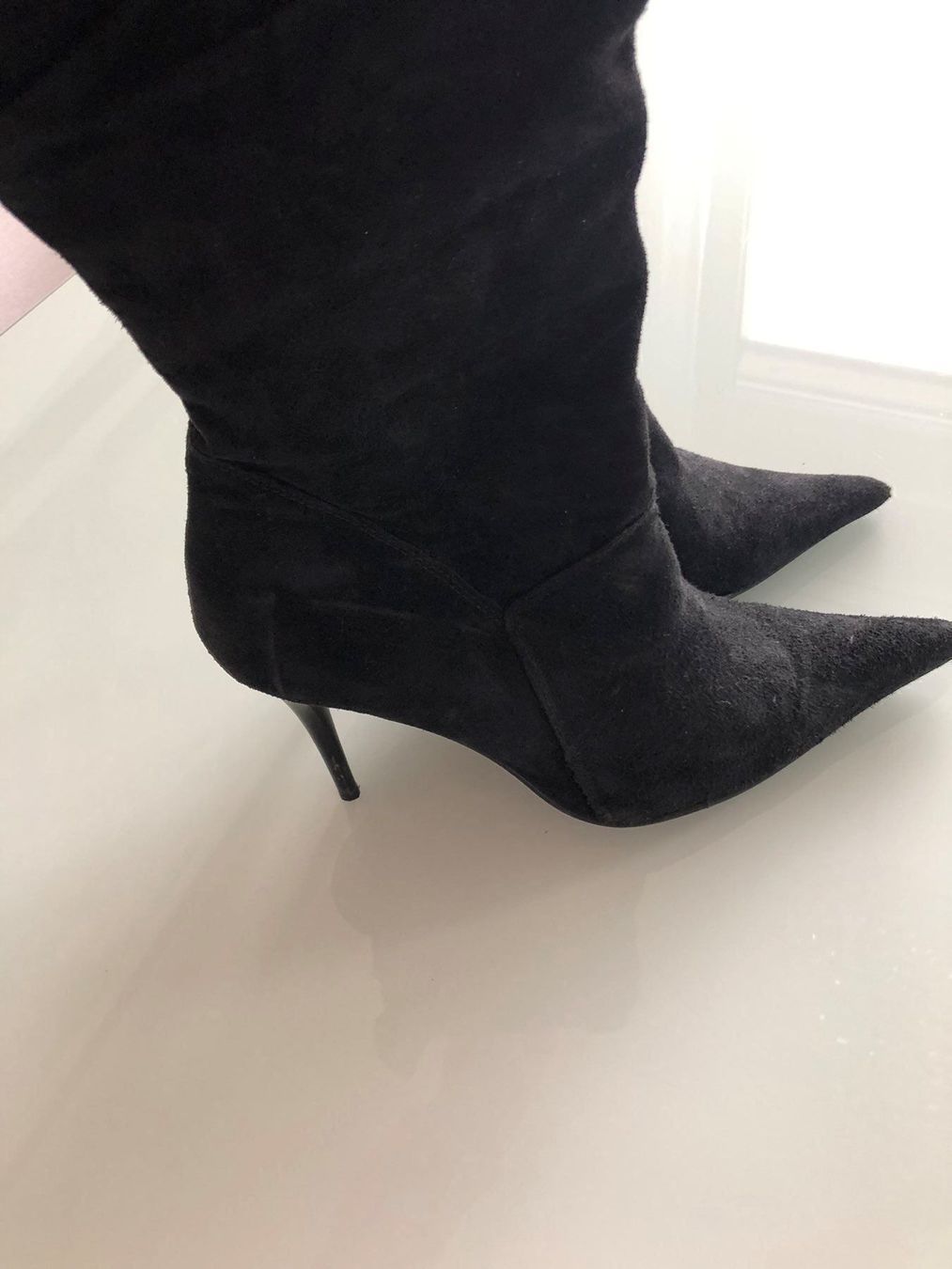 Scarpe da donna: STIEFEL Wildleder Stiefel sexy – Usato da Adliswil venduto da Majeska 1
