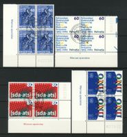 1995, Nr.872–875, Sondermarken, Viererblöcke, ET