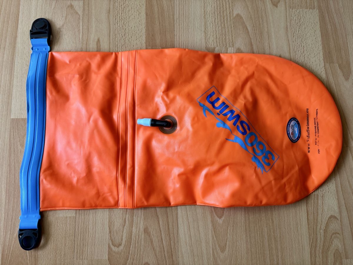 Schwimmringe: Schwimmboje 360SWIM orange mit Tragegurt  – Gebraucht aus Zürich von pilatus777