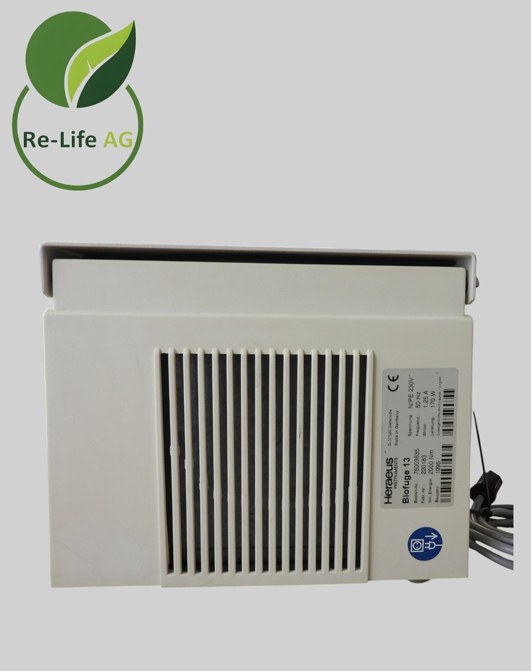 Accessori da laboratorio: Heraeus Biofuge 13 Bio Centrifuge – Usato da Reinach BL venduto da Re-LifeAG_Labor 3