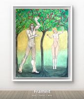 Oil Bild /Erbsünde/Kunst Doks