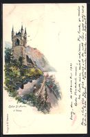 AK Vevey, Eglise St. Martin, 1901