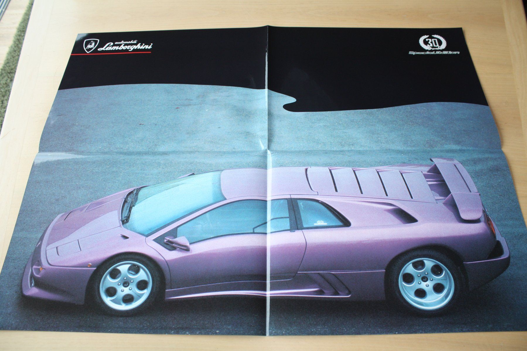 Lamborghini Dokumente: Lamborghini Diablo Special Edition SE 30 Prospekt – Gebraucht aus Wikon von erwin400 3