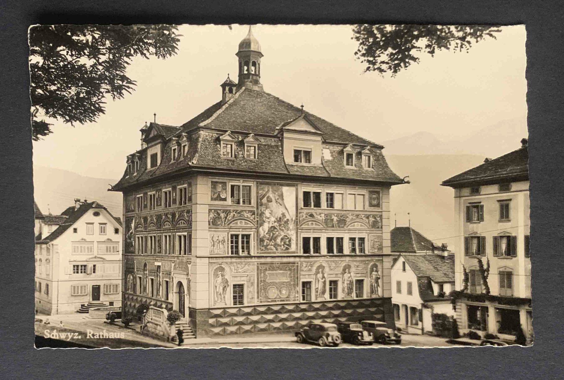 Ansichtskarten: AK Schwyz Rathaus – Gebraucht aus Goldau von artelier1