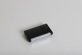 Feuerzeug S.T. Dupont schwarz Metall guter Zustand
