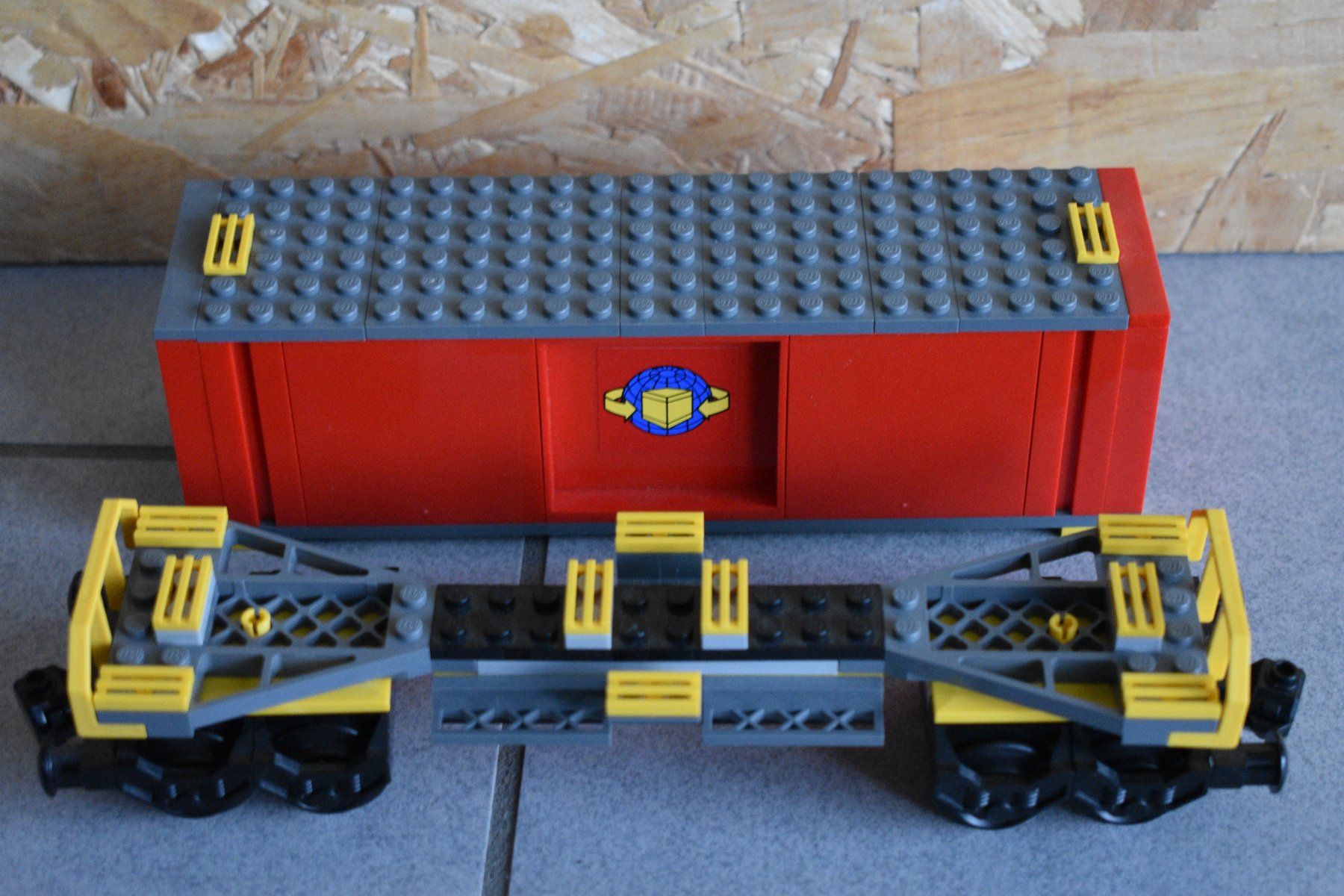 Lego Giocattoli: LEGO Güterwagon mit Container – Nuovo (secondo la descrizione) da Winterthur venduto da seh_9dhc 1