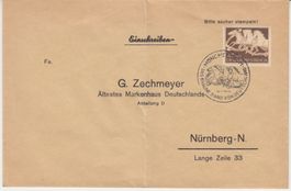 FDC 1942 Deutschland Ersttagsstempel Markenhaus G.Zechmeyer