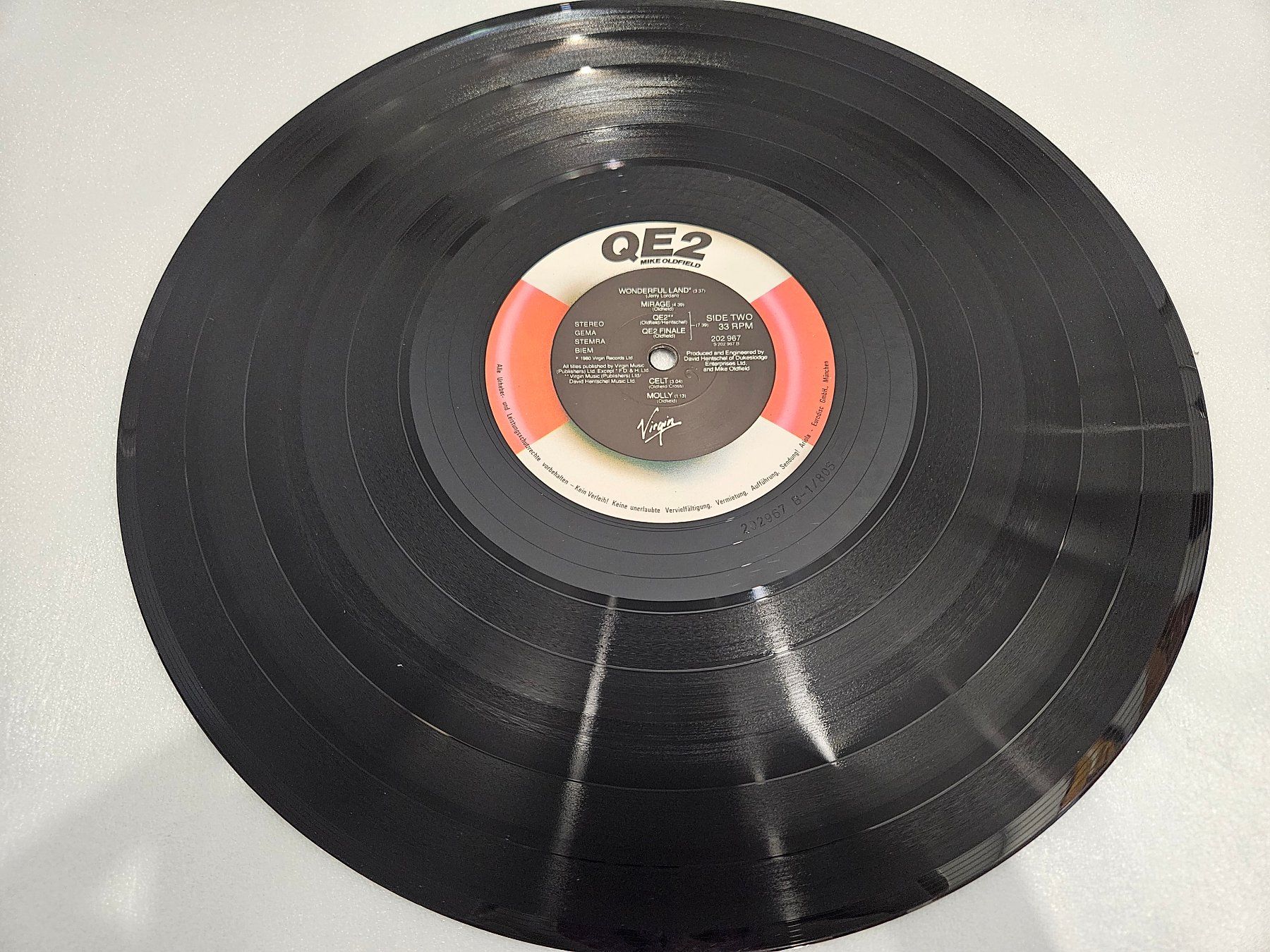 Schallplatten: Mike Oldfield – QE2 (LP, Rock) – Gebraucht aus Uster von Vinyl-Leidenschaft 5