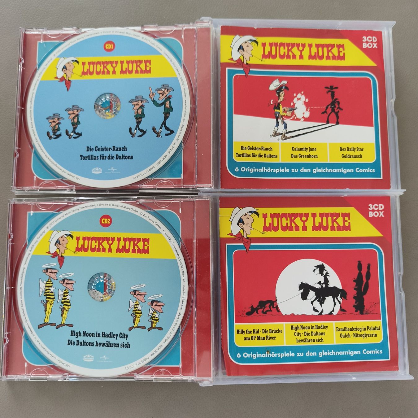 CDs: 6 CDs Lucky Luke – D'occasion à Meilen par FAVALLID 1