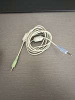 Cavo audio jack 3.5mm con due connettori, usato buono 1.5m