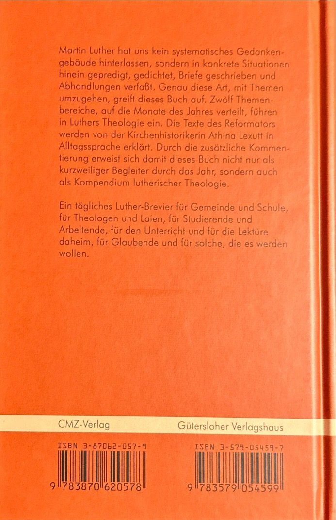 Libri: Mit Luther durch das Jahr – Nuovo (secondo la descrizione) da Sarnen venduto da Livres 1