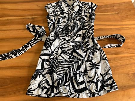 BONITA Kleid schwarz/weiss Gr. 36