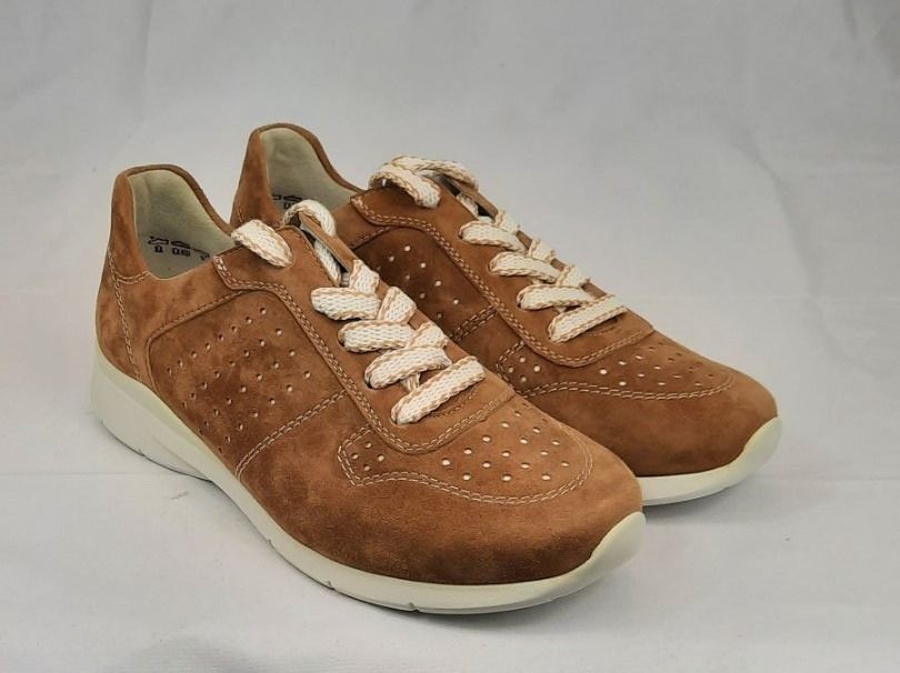 Scarpe da donna: SEMLER Samt Chevro Schnürschuh Sneaker whisky Gr. 37 – Nuovo e nell'imballaggio originale da Seuzach venduto da VT-Collections1 2