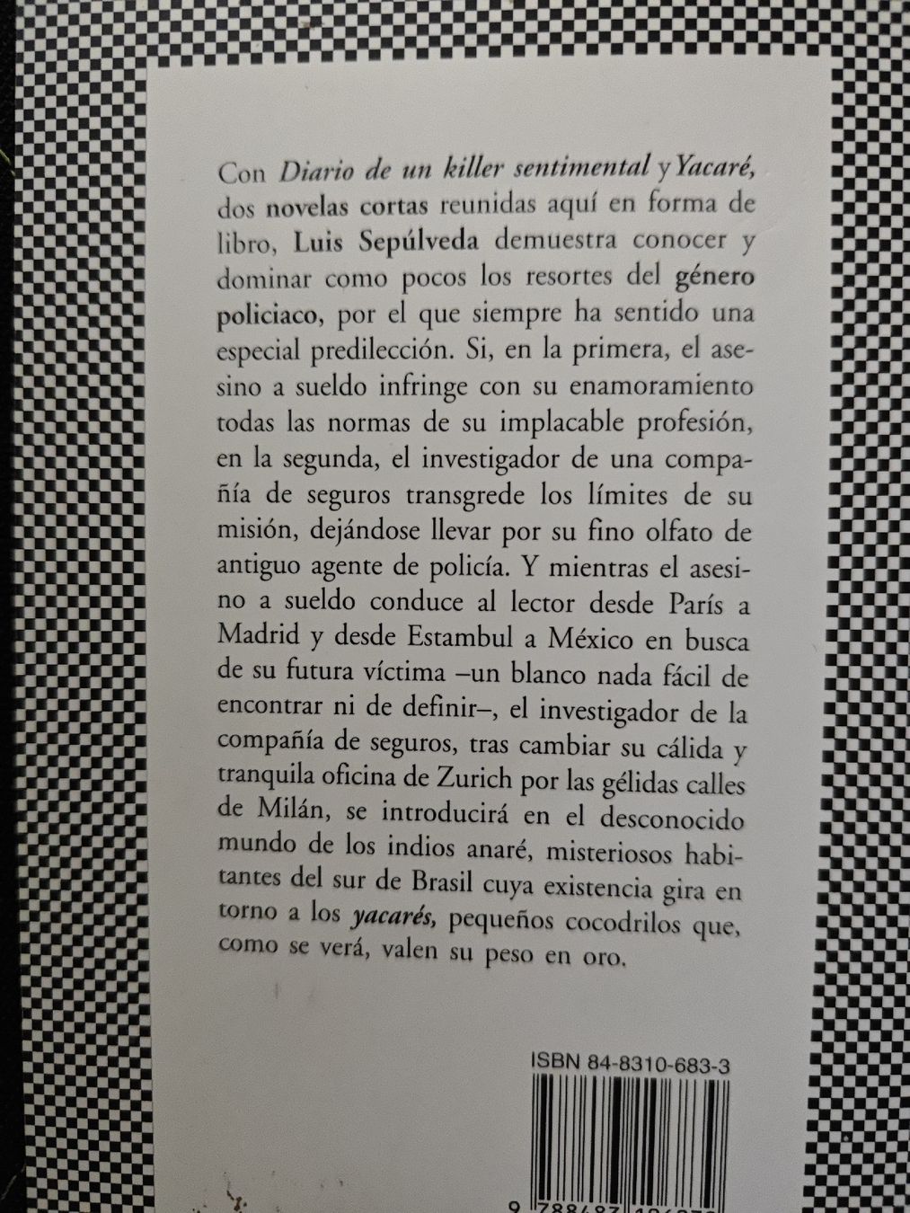 Libri: Diario de un killer sentimental (spanisch) – Usato da Bendern venduto da PetraN01 1