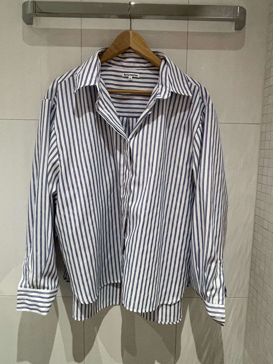 Reformation Chemisiers: Reformation Bluse (oversized, Grösse L) – D'occasion à Mauren par toppiloppi