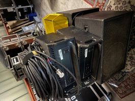 d&b F1 Lautsprecherset mit 2 Endstufen