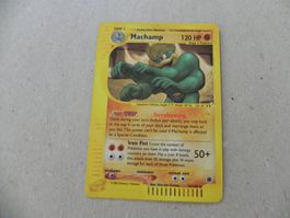 Hollo Pokémon Sammelkarten Machamp 2002  Englisch Schrift HP