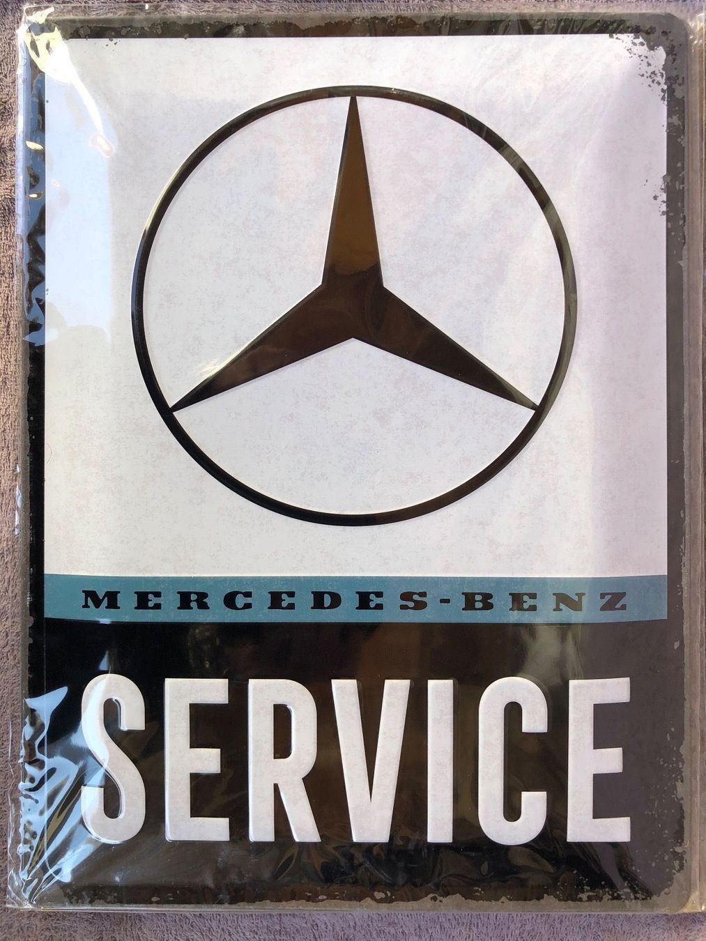 Schilder: Mercedes-Benz service classic – Neu und originalverpackt aus Reinach AG von rares75