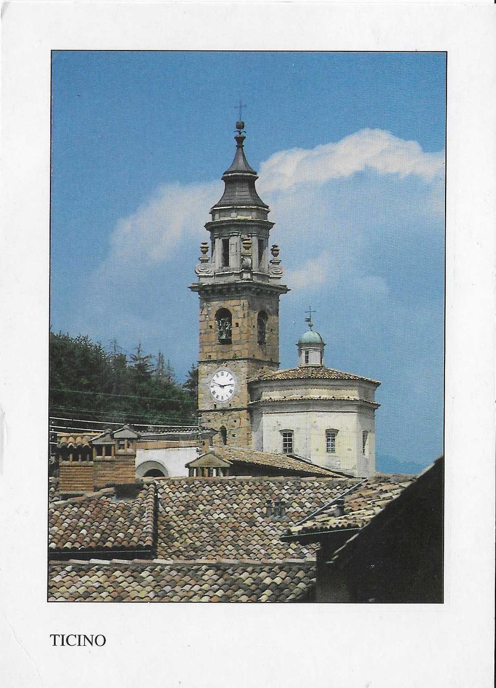 Cartoline postali: Chiesa-Carona TI – Usato da Rothrist venduto da Stranglehold