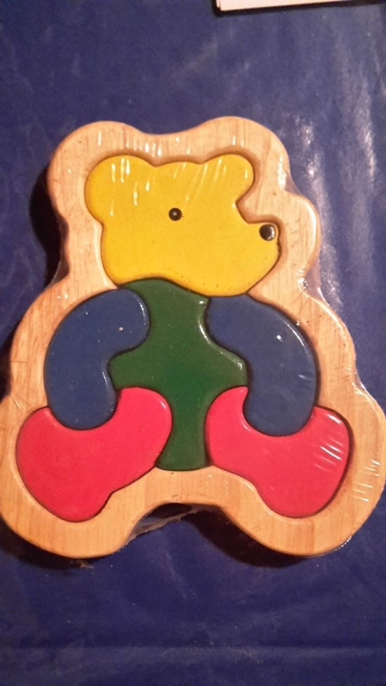 Puzzle: Einlegepuzzle Bär – Nuovo e nell'imballaggio originale da Schwarzenburg venduto da Flamingo07