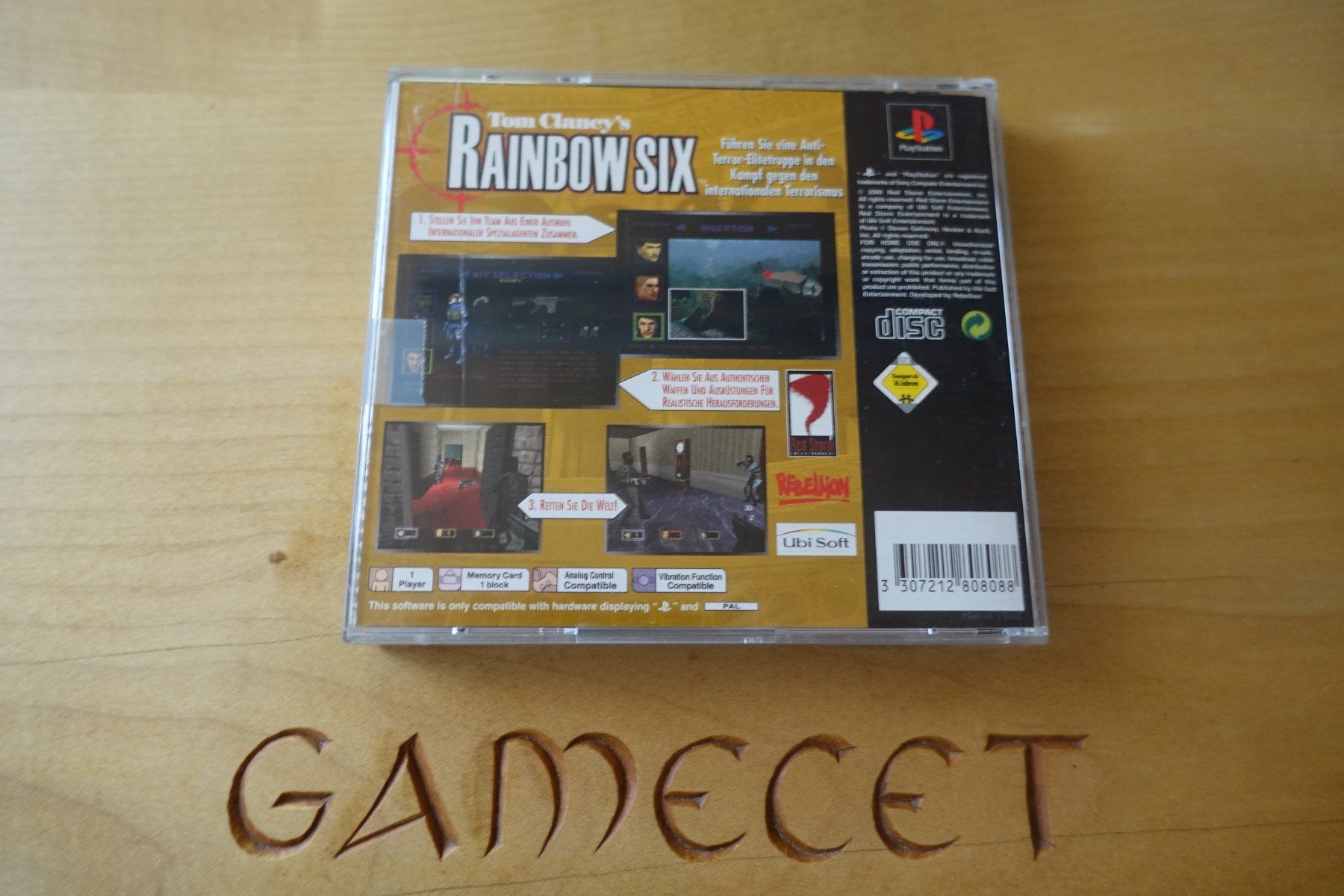 Sony Giochi: Tom Clancy's Rainbow Six (Ubisoft Exclusive) – Usato da Steinach venduto da Gamecet 2