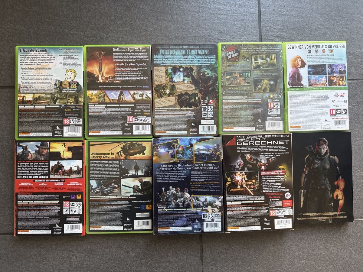 Microsoft Spiele: Xbox 360 Spiele Sammlung – Gebraucht aus Zürich von cENS0R 2