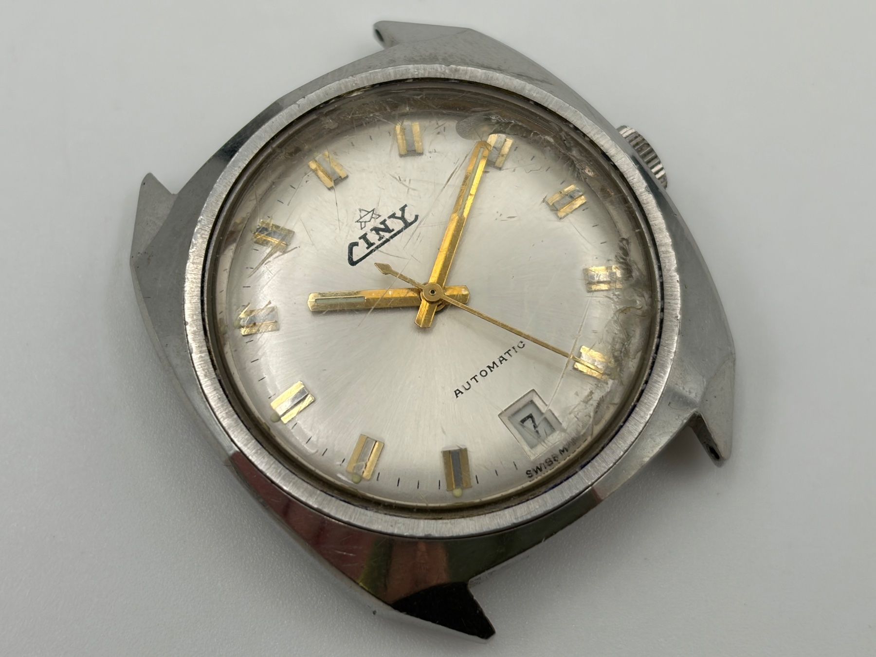 Orologi: Ciny Automatic Swiss Made Vintage Herrenuhr – Usato da Unterentfelden venduto da JG2026
