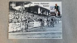 Autogrammkarte Ferdy Kùbler