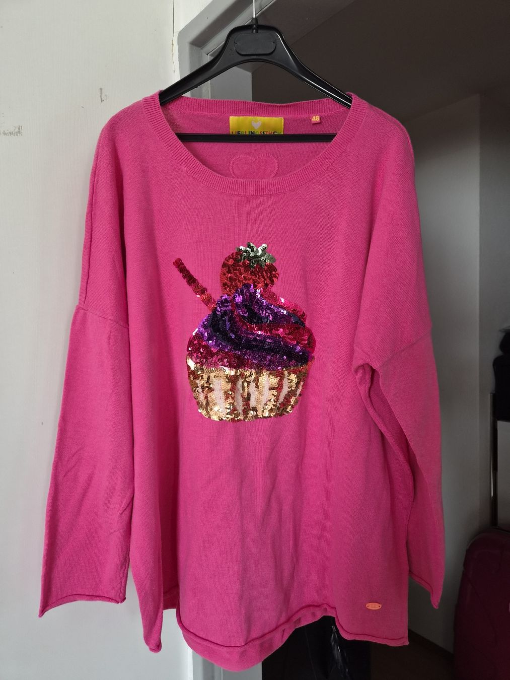 Lieblingsstück Maglioni & Felpe: Lieblingsstück, frecher Pulli in Pink Gr. 48 – Usato da Frenkendorf venduto da Moon111
