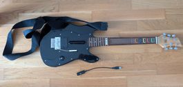 Seltene kabellose Gitarre (Logitech) für Guitar Hero PS3