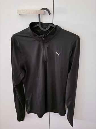 Puma Langarm Shirt Schwarz Grösse M neuwertig