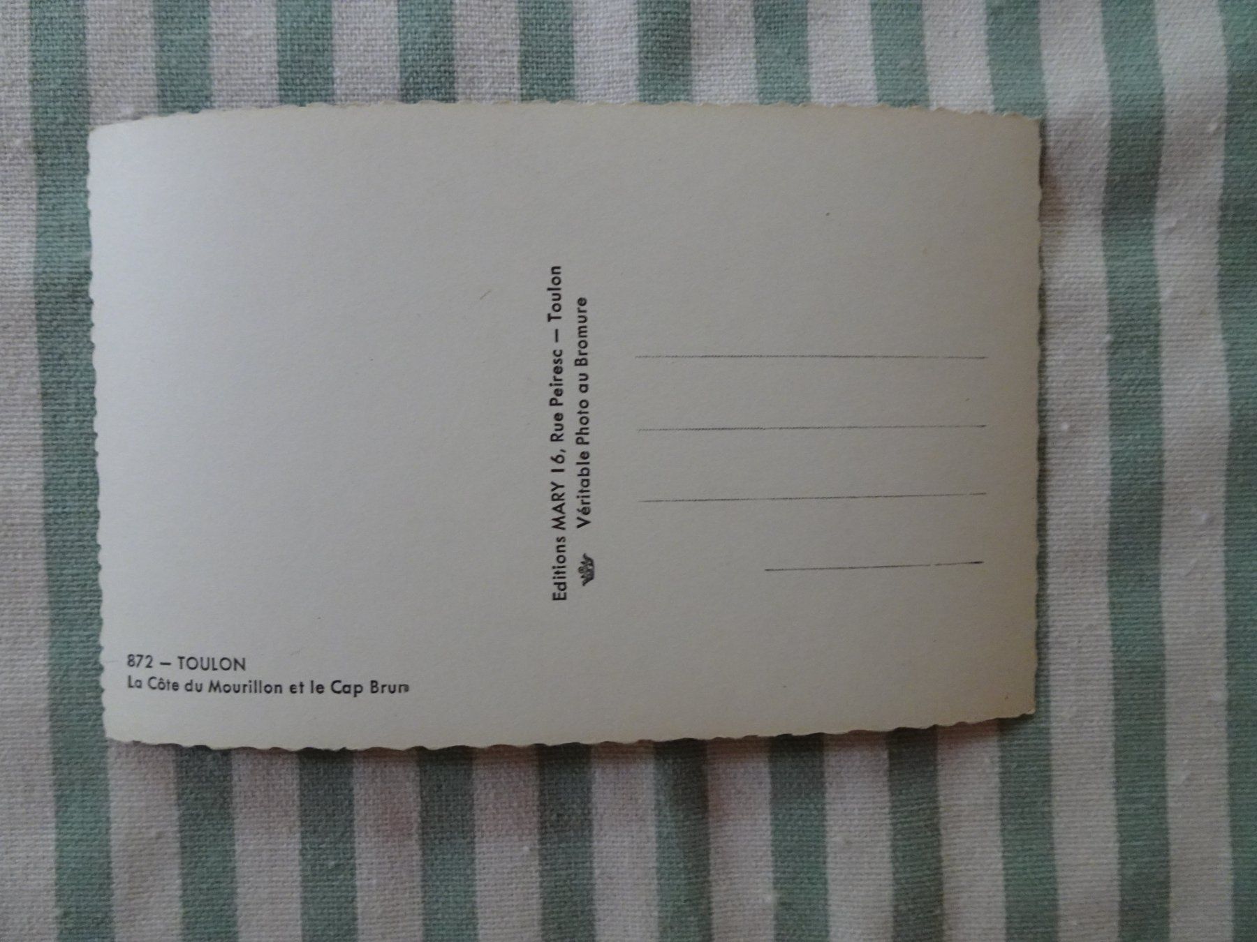 Cartoline postali: Ansichtskarte Toulon ungelaufen - M144 – Usato da Küssnacht am Rigi venduto da Kleinpreis-Shop 1