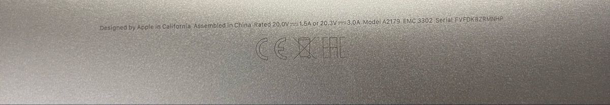 Apple Portables: MacBook Air Model A2179 – D'occasion à Zollikofen par Fabiannnm 2