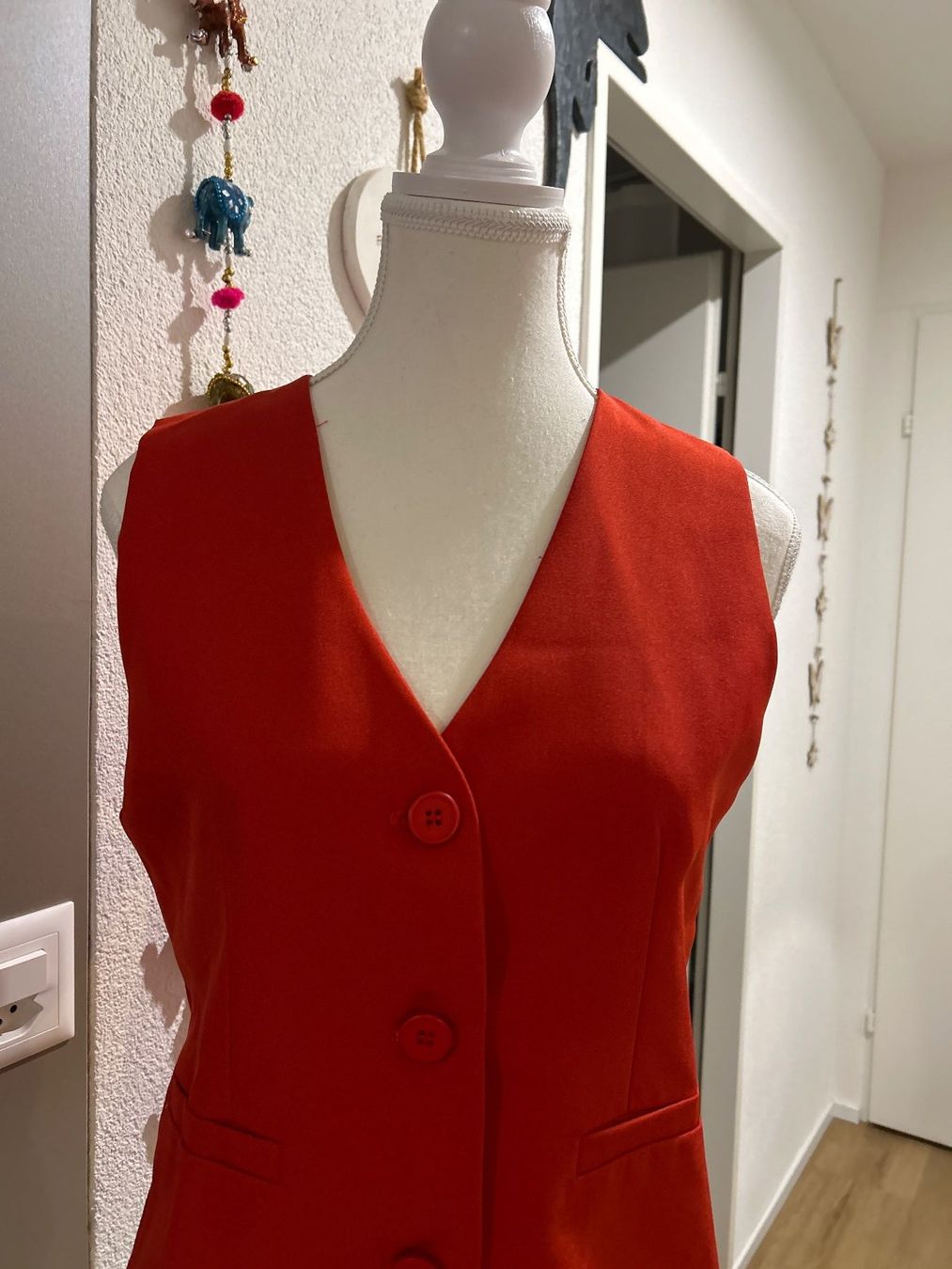 Gilet & Giacche senza maniche: Damen Gilet rot Grösse L – Nuovo (secondo la descrizione) da Brunnen venduto da Nala2929 2