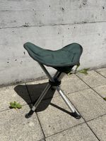 Campinghocker grün Aluminium faltbar