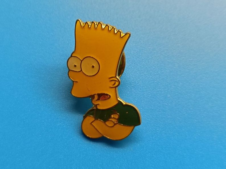 Placchette & Badge: Pin Bart Simpson - Box 34 – Usato da Köniz venduto da Pinscollect