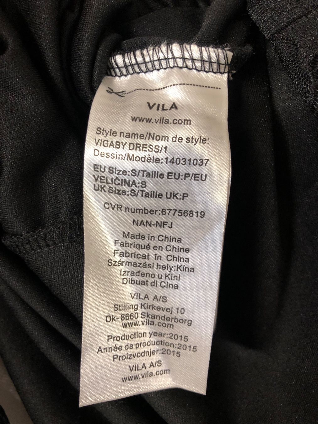 Vila Kleider: Schwarzes Kleid mit Spitzen – Gebraucht aus Sargans von RaBa08 5