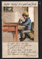 Zürich, Kriegsnot-Unterstützung, Junge