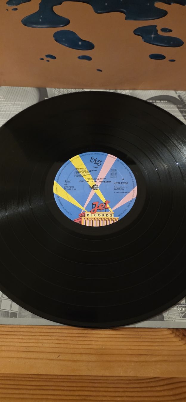 Dischi in vinile: Electric Light Orchestra - Time  1981 Vg,G – Usato da Yvonand venduto da RF-VINYL 3